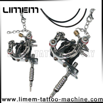 O mais novo estilo moda peofession Tattoo Machine Necklace na venda quente